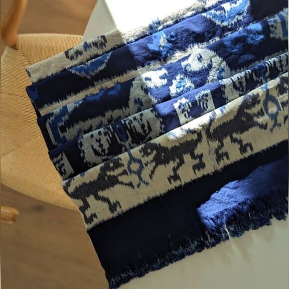 Cotton Ikat Throw - Picture 5 of 5